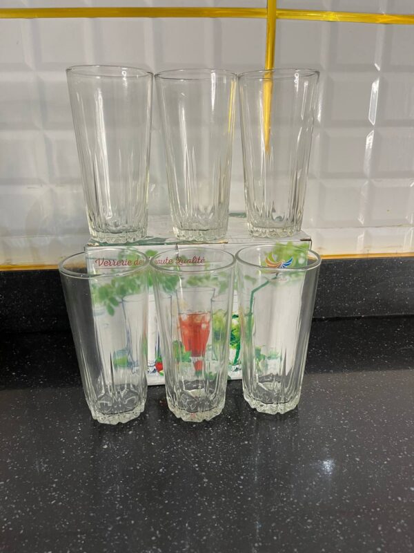 6 in 1 glass cup