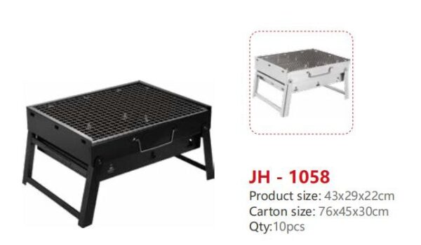 FOLDABLE OUTDOOR CHARCOAL GRILL