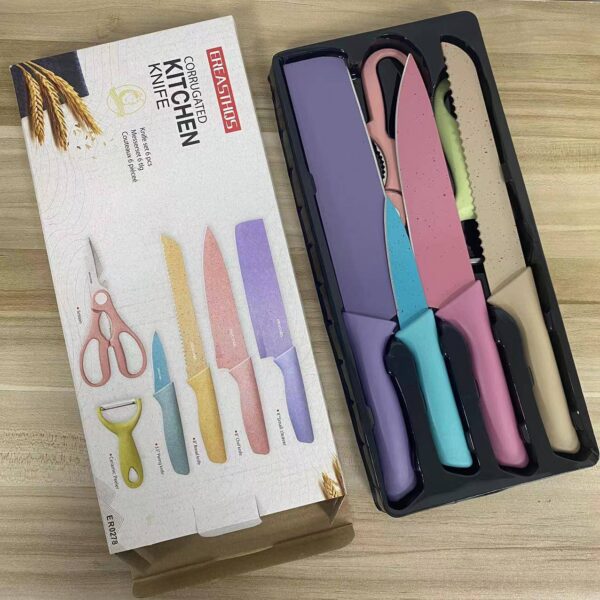 6 in 1 knife set